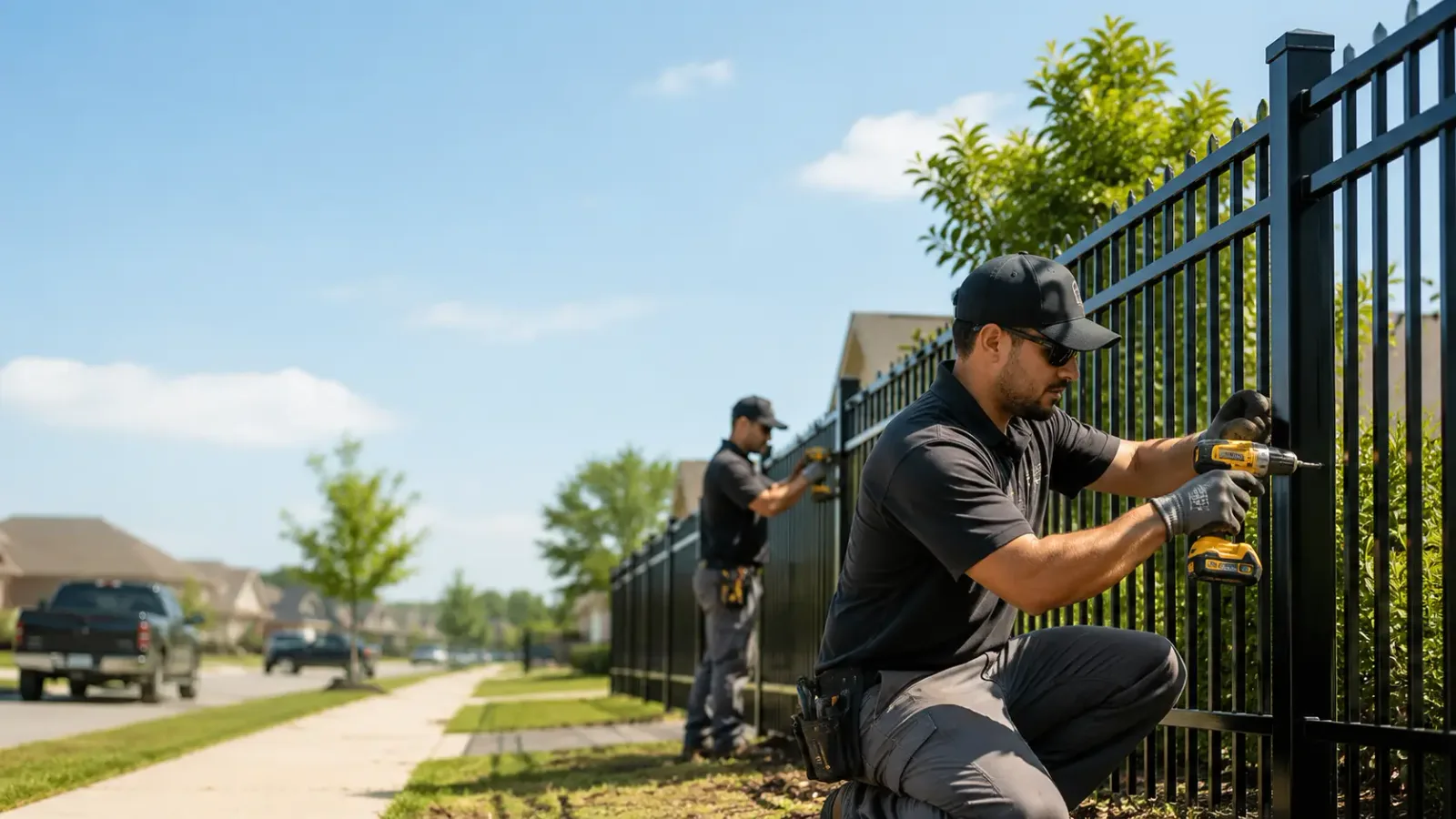 Metal Fence Installation in Canoga Park, CA